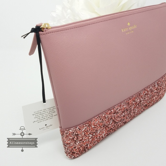 Kate spade large greta court dusty peony Gia NWT - Picture 4 of 6